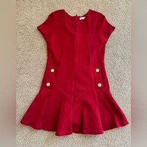 👧🏻 Y2K Chloe Kids Red Minidress Girls 4T